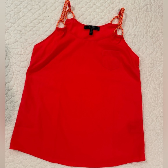Jessica Simpson Coral Braided Strap Blouse - Picture 5 of 7